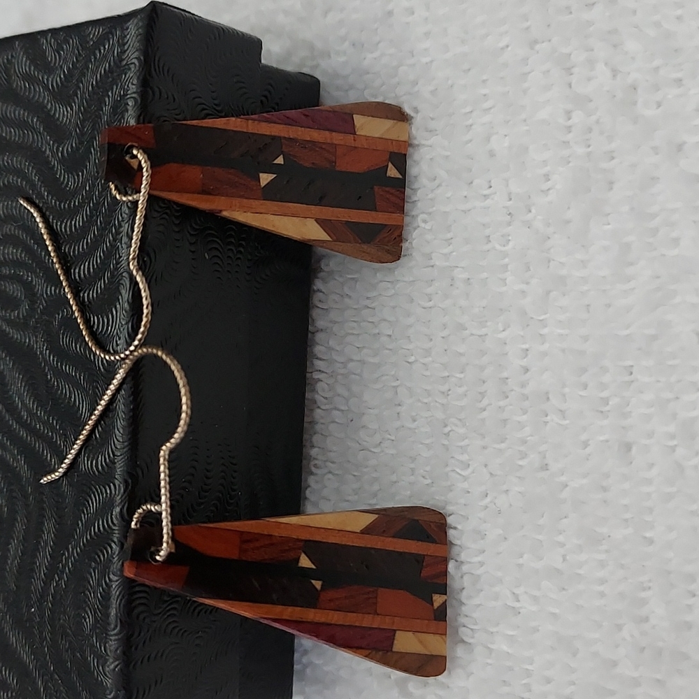 Handcrafted Wood Earrings